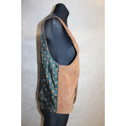 KAMIZELKA MOTOR SKÓRA MATERIAŁ rozm. 46